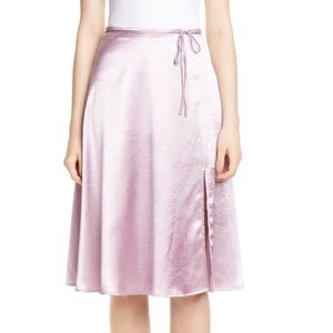 Joie Alberic A-Line Skirt Satin Fleur D-Isle